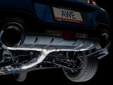 AWE Tuning Subaru BRZ / Toyota GR86 / Toyota 86 Track Edition Cat-Back Exhaust- Diamond Black Tips - 3020-33279