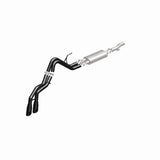 MagnaFlow SYS Cat-Back 10-14 Ford Raptor 6.2L V8 2.5/3in Black Dual Same Side Exit Rear 3.5 Tips - 15366