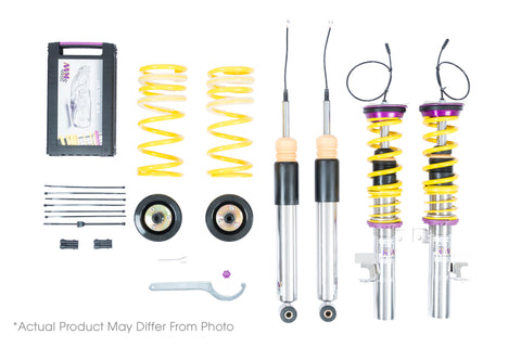 KW Coilover Kit DDC Plug & Play for BMW 3 Series F30 320i 328i 328d AWD w/EDC incl. EDC Delete Unit - 39020028