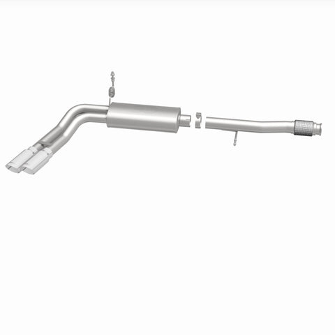 Magnaflow 14 Chev Silverado V8 5.3L CC/EC Dual Same Side Before P/S Tire Exit SS Cat Back Perf Exh - 15270