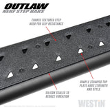 Westin 05-19 Toyota Tacoma Double Cab Outlaw Nerf Step Bars - 58-52775