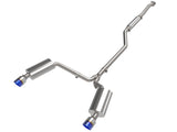 aFe 09-14 Acura TSX L4 2.4L Takeda 2-1/2in to 2-1/4in 304 SS Cat-Back Exhaust System w/BlueFlame Tip - 49-36629-L