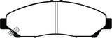 EBC 07-13 Acura MDX 3.7 Greenstuff Front Brake Pads - DP61801