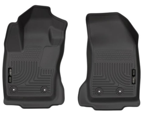 Husky Liners 15-21 Jeep Renegade X-act Contour Series Front Floor Liners - Black - 55741