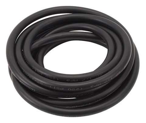 Russell Performance -6 AN Twist-Lok Hose (Black) (Pre-Packaged 15 Foot Roll) - 634153