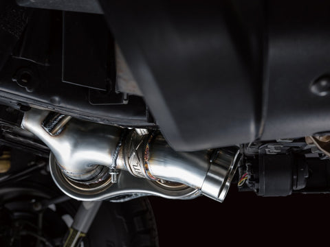 AWE Tuning 21+ Wrangler 392 Switchpath Cat-Back Exhaust- Quad BashGuards - 3025-41392