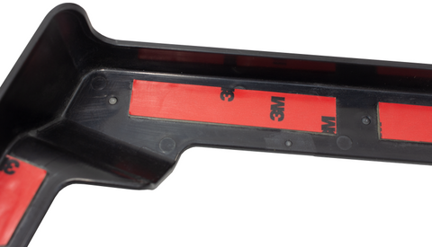 Fishbone Offroad 2018+ Jeep Wrangler JL 2/4 Door - Black Quarter Panel Chip Guards - FB13138
