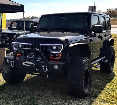 Oracle VECTOR Series Full LED Grille - Jeep Wrangler JK - NA - 5817-PRO