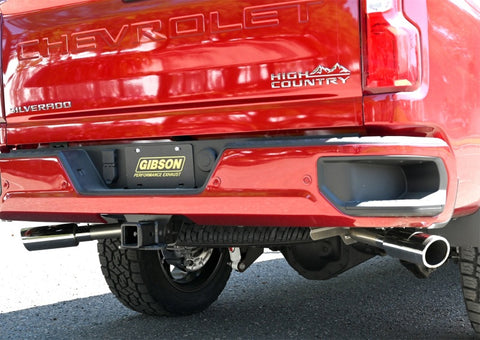 Gibson 20-22 Silverado/GMC Sierra 2500 HD 6.6L Crew Cab (Long Bed) Cat-Back Dual Extreme Exhaust - 65714