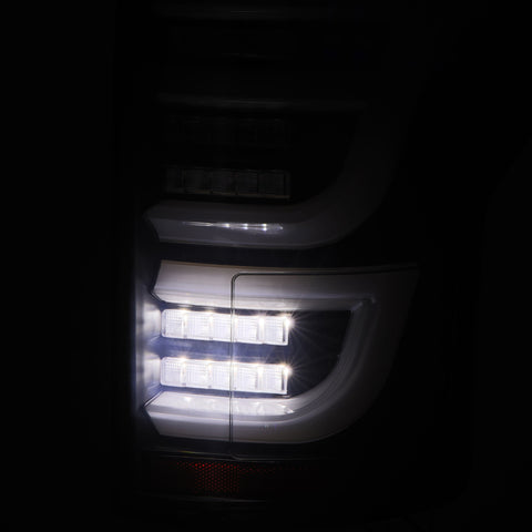 AlphaRex 15-20 Ford F150 Luxx-Series LED Tail Lights Alpha-Black - 652040