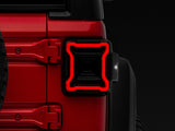 Raxiom 18-22 Jeep Wrangler JL Axial Series Plateau LED Tail Lights- Black Housing (Smoked Lens) - J150581-JL