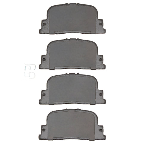 R1 00-10 Toyota Camry Hybrid Rear Ceramic Brake Pads - 2310-0835-00