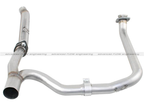 aFe Scorpion Exhaust System Cat Back 2.5in Aluminized Hi-Tuck 07-18 Jeep Wrangler JK V6 3.6/3.8L - 49-08043