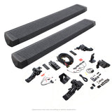 RealTruck 07-17 Jeep Wrangler 2dr VoltStep Electric Running Board Kit (Cut Req.) - Bedliner Coating - 20492652T