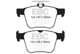 EBC 14-20 Audi S3 2.0 Turbo Yellowstuff Rear Brake Pads - DP42173R