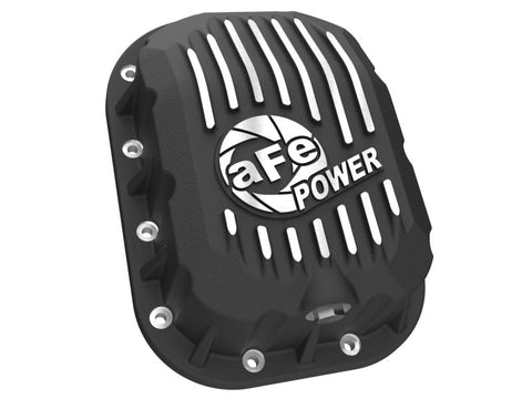 aFe POWER Pro Series Engine Oil Pan Black w/ Machined Fins Jeep Wrangler (JL)/Gladiator 18-25 V6 - 46-71470B
