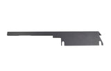 Fishbone Offroad 97-06 Jeep Wrangler TJ Steel Rock Slider W/O Tube Step - Black Textured Powdercoat - FB23027