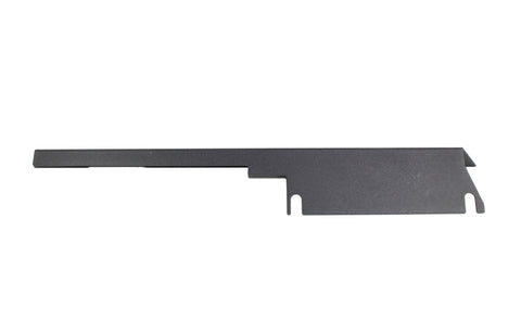Fishbone Offroad 97-06 Jeep Wrangler TJ Steel Rock Slider W/O Tube Step - Black Textured Powdercoat - FB23027