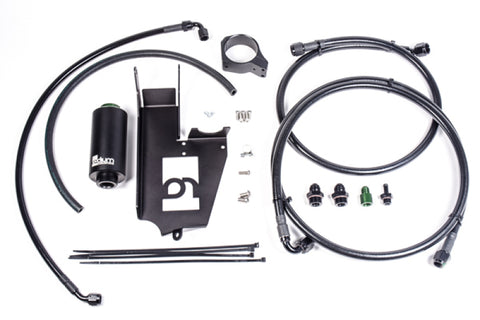 Radium Engineering Fuel Hanger Plumbing Kit Mitsubishi Evo 7/8/9 - Stainless Filter - 20-0376-03