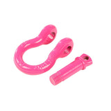 Rugged Ridge Pink 9500lb 3/4in D-Shackle - 11235.23