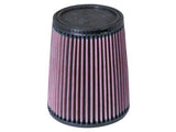 K&N Universal Rubber Filter 2.75in Flange ID x 5.875in Base OD x 4.75in Top OD x 7in Height - RU-3610