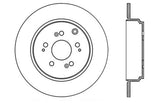 StopTech 07-14 Acura MDX / 07-14 Honda Pilot Drilled Sport Rear Left Rotor - 128.40072L