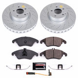 Power Stop 2014 Mercedes-Benz C300 Front Z23 Evolution Sport Coated Brake Kit - CRK7496