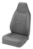 Bestop 76-86 Jeep Cj7 Front Trailmax II Standard Seat (All Vinyl Charcoal/Gray) - 39436-09