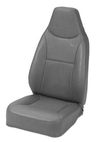 Bestop 76-86 Jeep Cj7 Front Trailmax II Standard Seat (All Vinyl Charcoal/Gray) - 39436-09