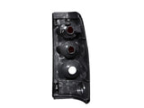 ANZO 1999-2002 Chevrolet Silverado 1500 Taillights Black - 211025