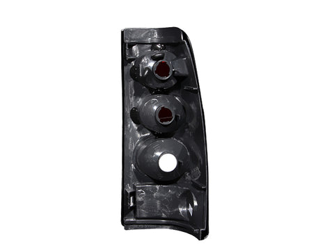 ANZO 1999-2002 Chevrolet Silverado 1500 Taillights Black - 211025