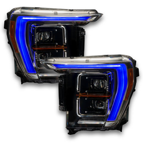 Oracle 21-22 Ford F-150 ColorSHIFT RGB+W Headlight DRL Upgrade Kit w/ RF Controller - 1460-330