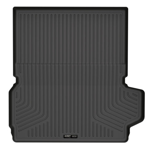Husky Liners 21-23 Jeep Grand Cherokee L (Over Flat 3rd Row Seats) WeatherBeater Cargo Liner - Black - 20671
