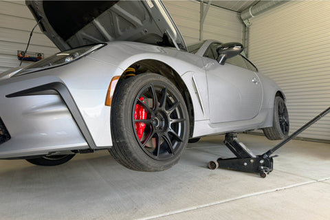 PERRIN 17-20 Toyota 86 / 13-26 Subaru BRZ / 93-26 Impreza / Center Mount Jack Pads - Black - PSP-BDY-043BK