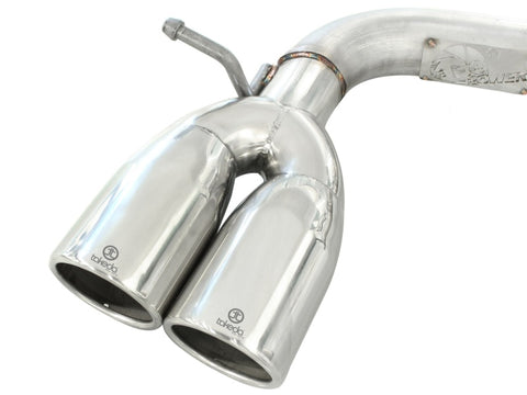 aFe Takeda Exhaust Axle-Back 08-14 Scion xB L4 2.4L 304SS Polished Dual Tips Exhaust - 49-36018