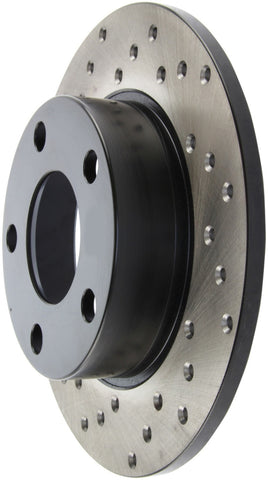 StopTech 96-01 Audi A4 Quattro / 12/98-05 VW Passat Right Rear Drilled Rotor - 128.33047R