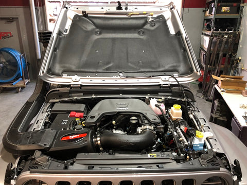 Injen 2018 Jeep Wrangler 3.6L Evolution Air Intake w/Oiled Filter - EVO5005C