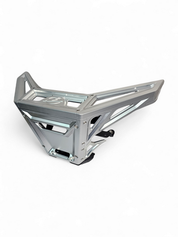 Elektric Offroad 2017+ Can Am X3 Maverick Billet Front Winch Bumper Anodized Clear - FWB210036