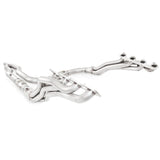 Stainless Power 2010-14 F-150 Raptor 6.2L Headers 1-7/8in Primaries 3in High-Flow Cats Y-Pipe - SFTR10HCATY