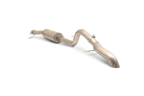 Gibson 21-22 Ford Bronco 4DR Dual Trail Kit Single Exhaust System - Stainless - 69552
