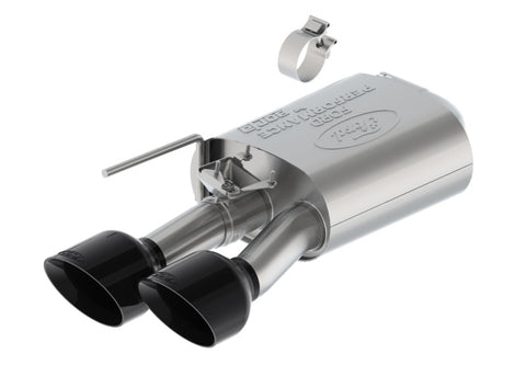 Ford Racing 2024 Mustang 5.0L Sport Active Axle-Back w/Valance - Black Tip - M-5230-M5SBVA