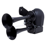 Kleinn 79-24 Harley-Davidson Horns w/ Cowbell Horn Cover - HOGKIT-1BK