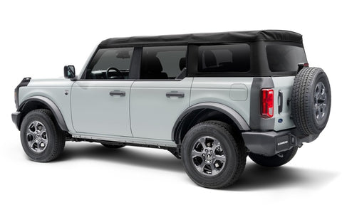 Bushwacker 21-22 Ford Bronco (2/4 Door) Trail Armor Rear Corner (2pc Rear) - Tex. Black - 14124