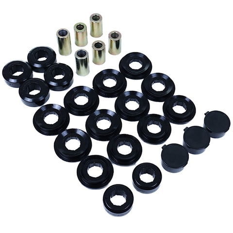 Energy Suspension 91-97 Toyota Land Cruiser FJ80 Front Control Arm Bushing Set - Black - 8.3137G