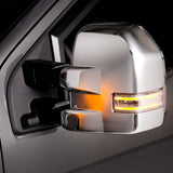 Putco 17-20 Ford SuperDuty - Fits Towing Mirrors w/ Side Markers Mirror Covers - 401162