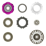 Exedy 1989-1993 Nissan Skyline GTR L6 Hyper Twin Carbon-R Clutch Rigid Disc Push Type Cover - NM032SBMC