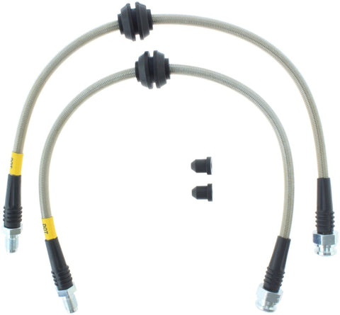 StopTech 2013-2014 Ford Focus ST Stainless Steel Rear Brake Lines - 950.61513
