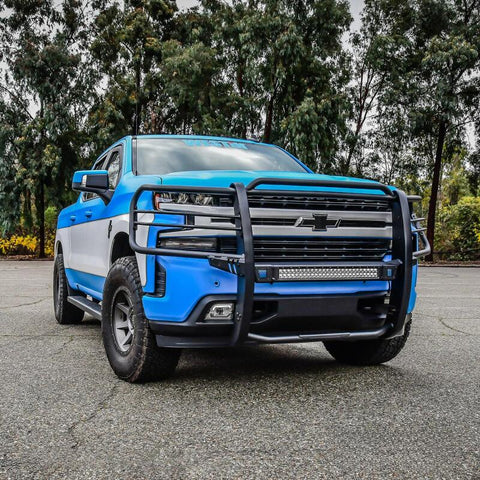 Westin 19-21 Chevy 1500 Sportsman X Grille Guard - Textured Black (Excl. 2019 Silverado LD) - 40-33955