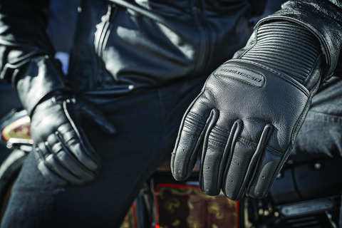 Speed and Strength Off the Chain Leather Gloves Black - Small - 880460