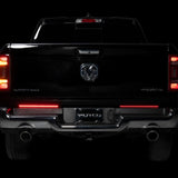 Putco 09-22 Jeep Wrangler JK/19-22 Ram 1500/2500 18in Split Red Light Blade Direct Fit Kit Red/White - 9201018-04